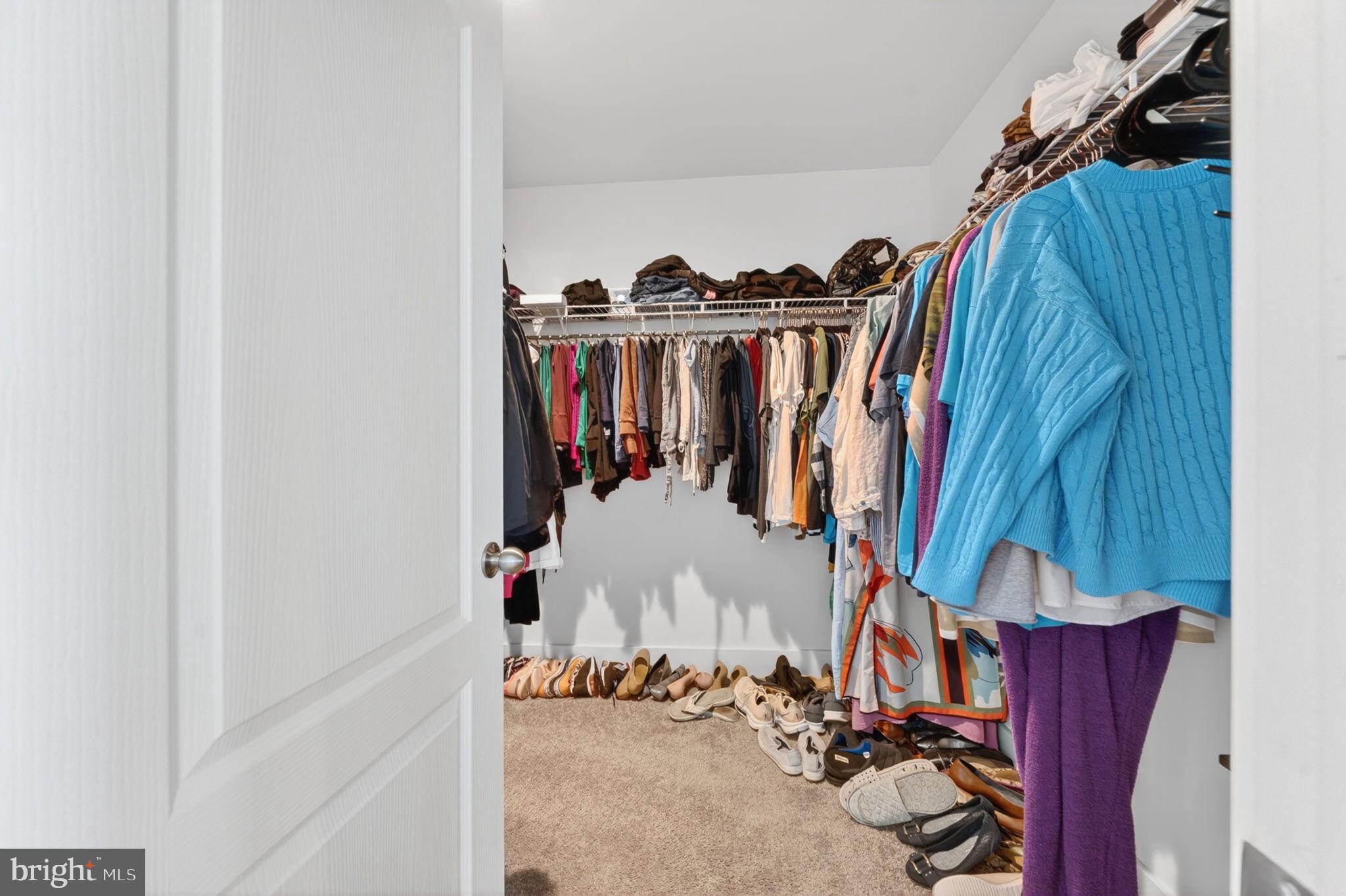 30 Range Road North East, MD 21901 - Photo 44 of 73 a view of walk in closet with clothes and shoes