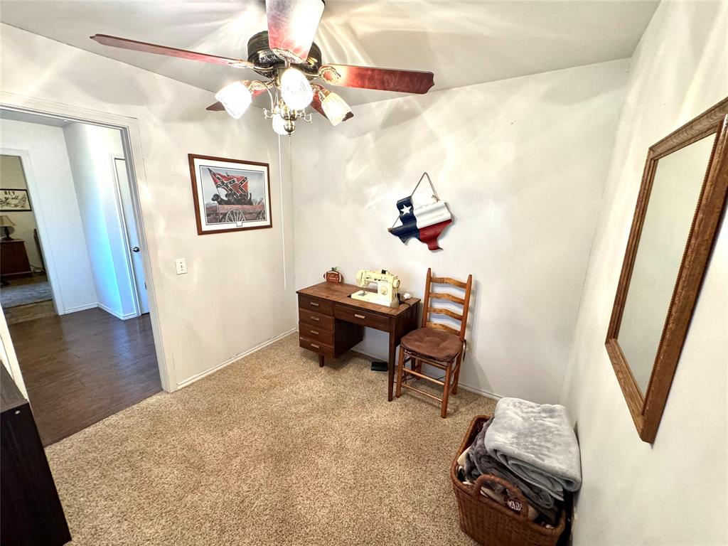 505 3rd Street Dodd City, TX 75438 - Photo 34 of 37 a living room with furniture and a wooden floor