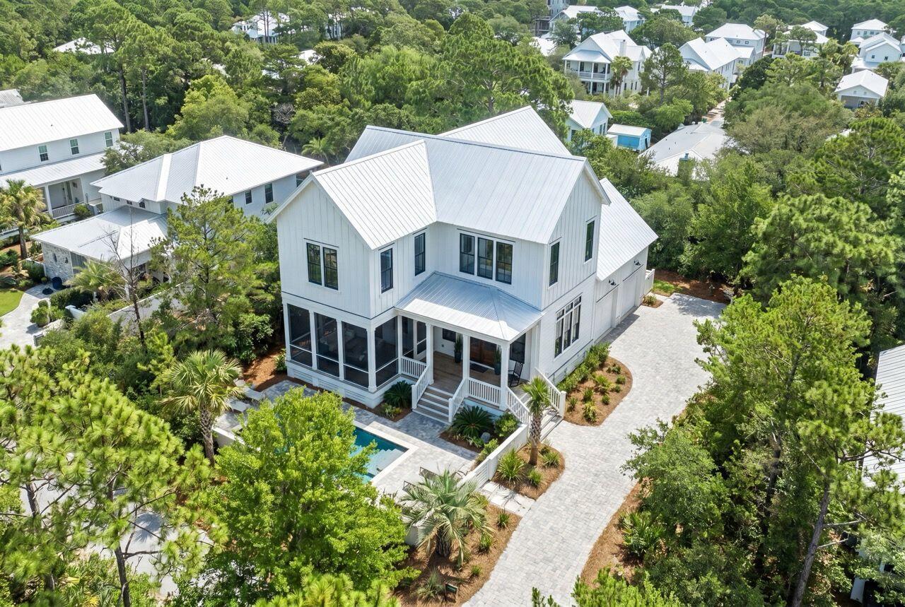 Tbd Barcelona Avenue Santa Rosa Beach, FL 32459 - Photo 3 of 27 a aerial view of a house with a yard and sitting area
