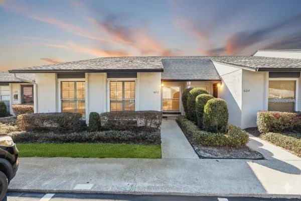 a front view of a house with porch