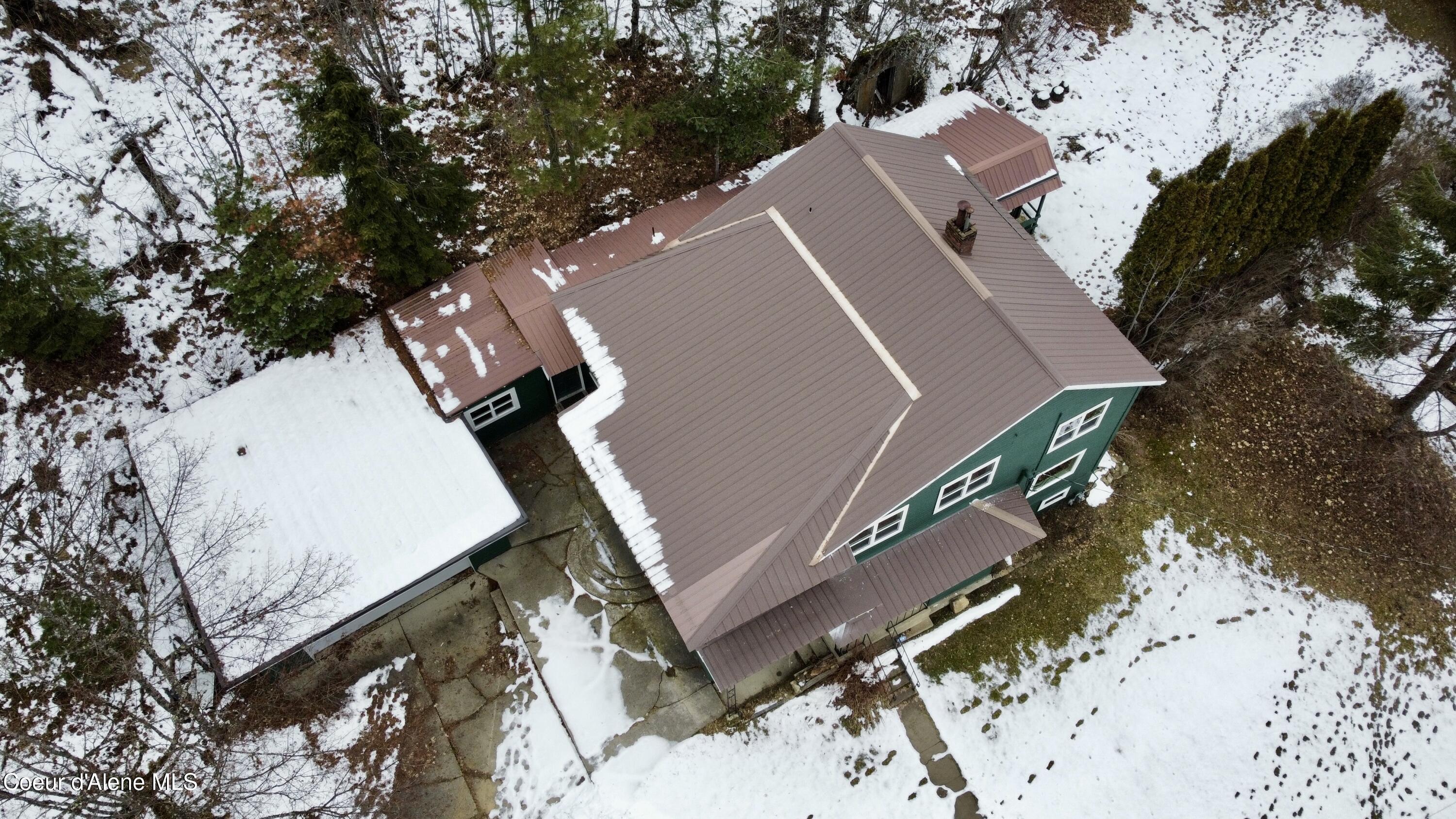 910 Main Street Wardner, ID 83837 - Photo 39 of 42 Roof Aerial