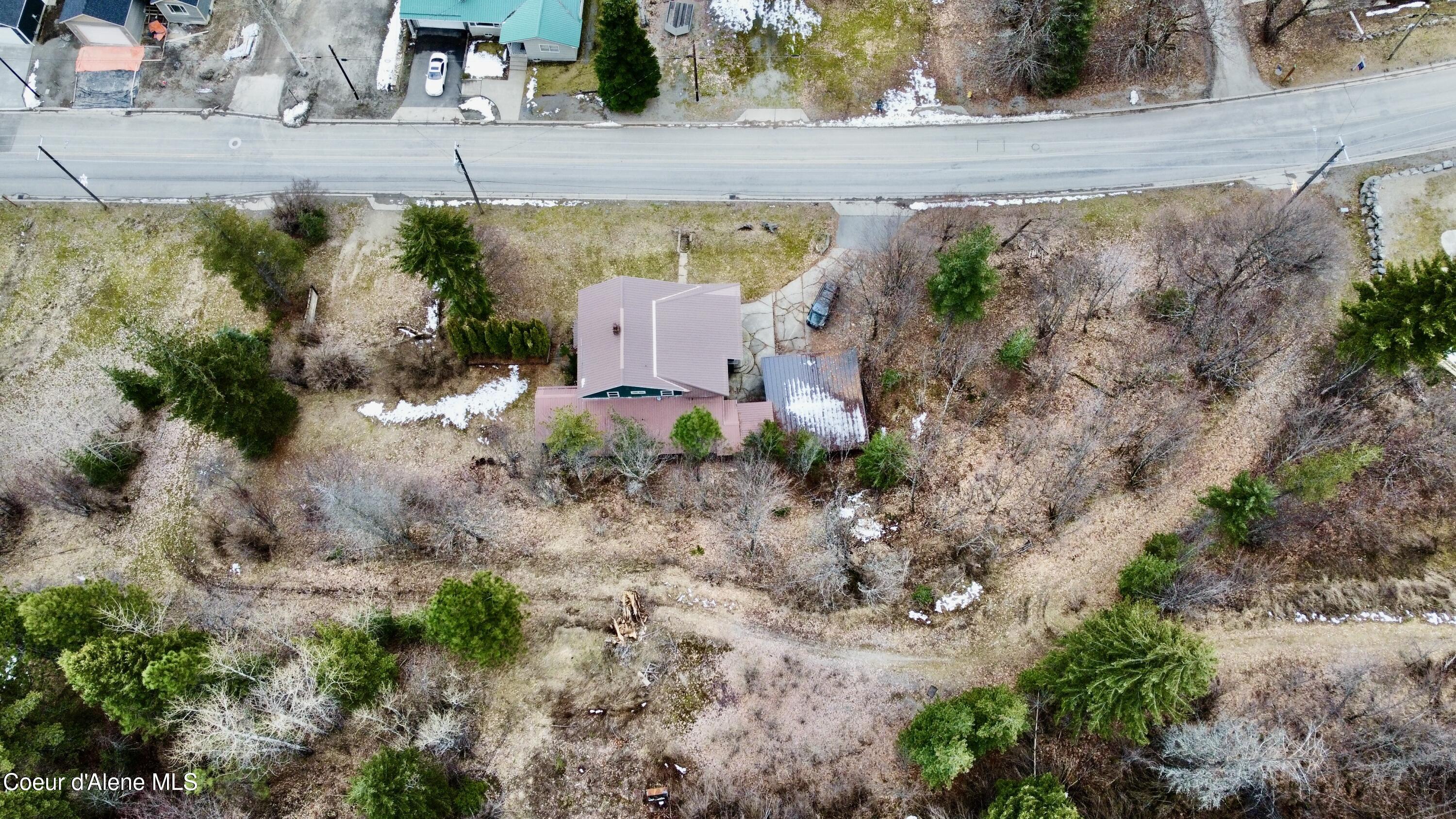 910 Main Street Wardner, ID 83837 - Photo 40 of 42 Rear Aerial