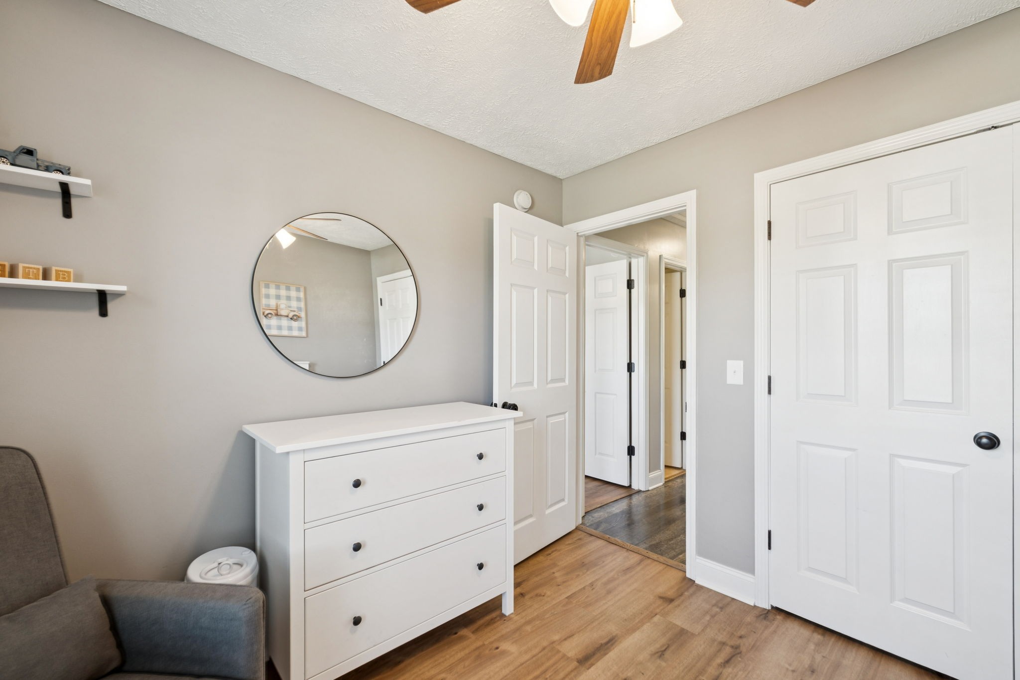 1169 Mantle Way Murfreesboro, TN 37129 - Photo 35 of 45 a room with a mirror a sink and a mirror