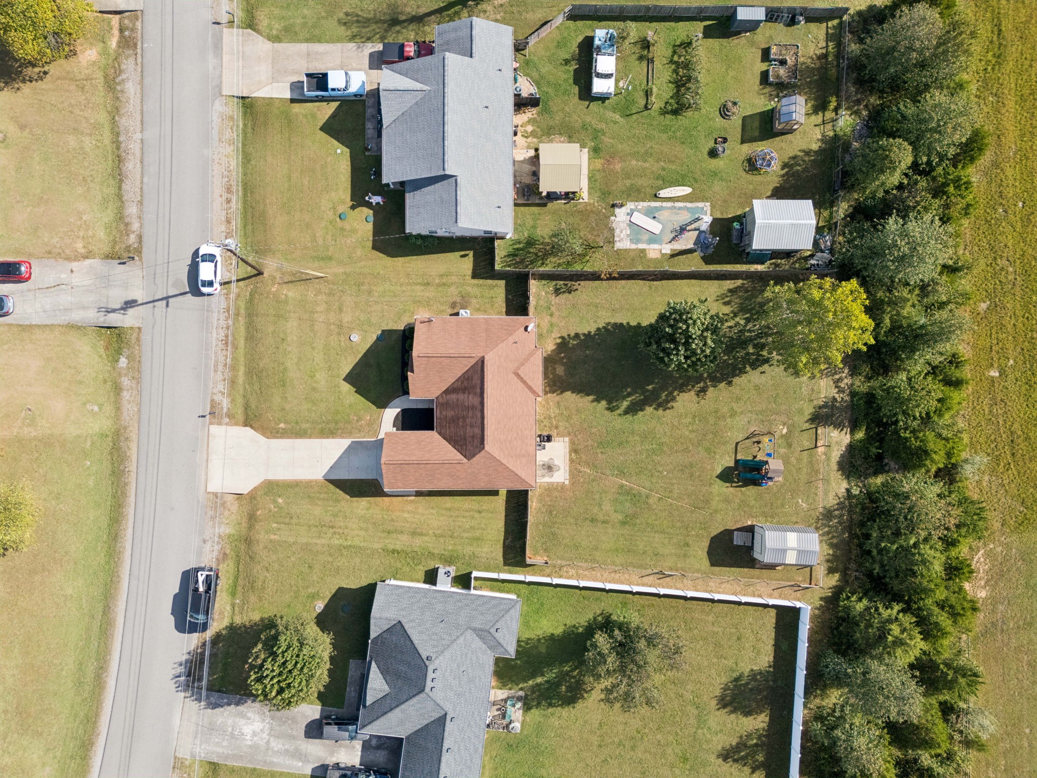 1169 Mantle Way Murfreesboro, TN 37129 - Photo 43 of 45 an aerial view of a house with outdoor space