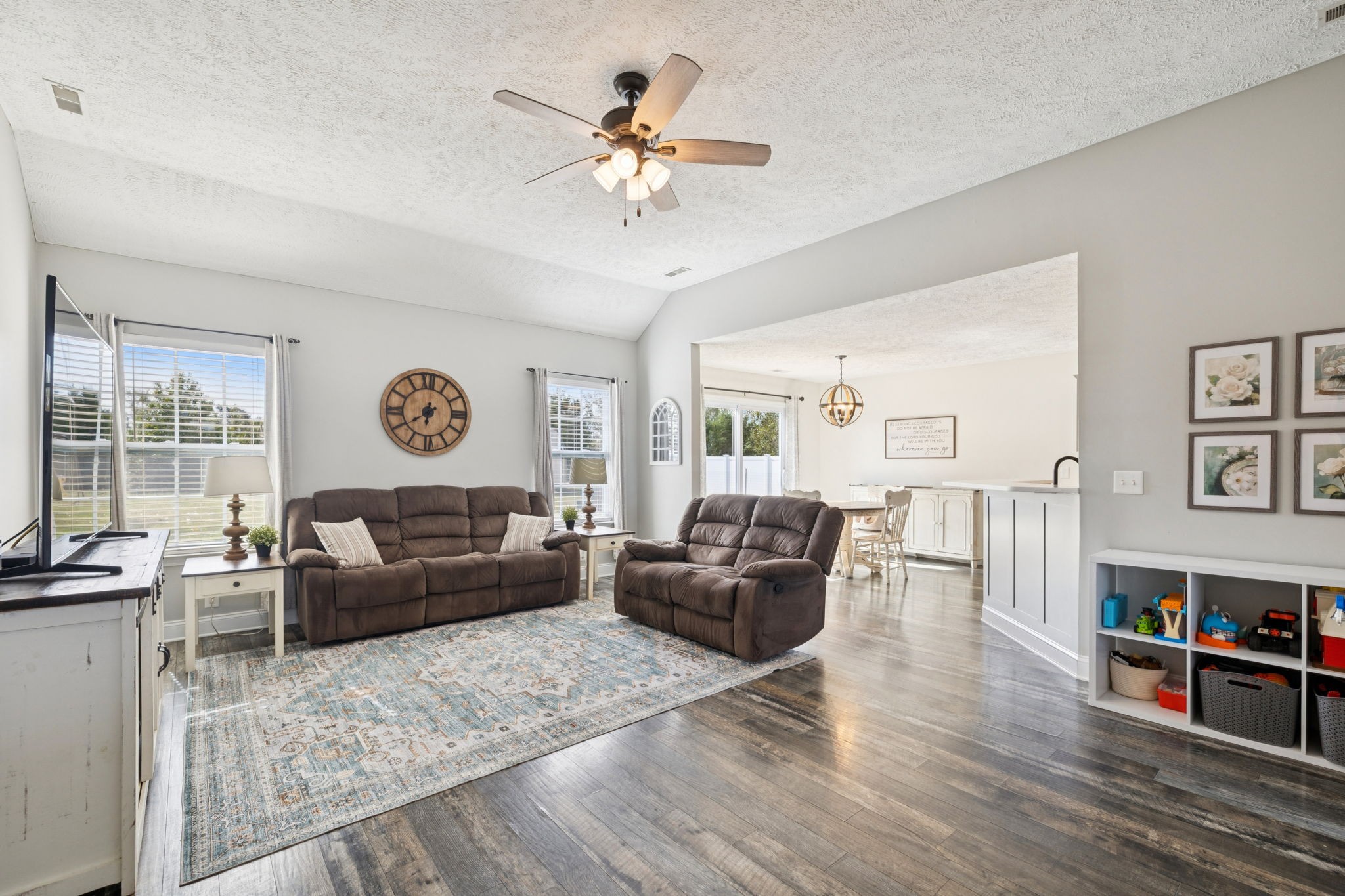 1169 Mantle Way Murfreesboro, TN 37129 - Photo 6 of 45 a living room with furniture and a wooden floor