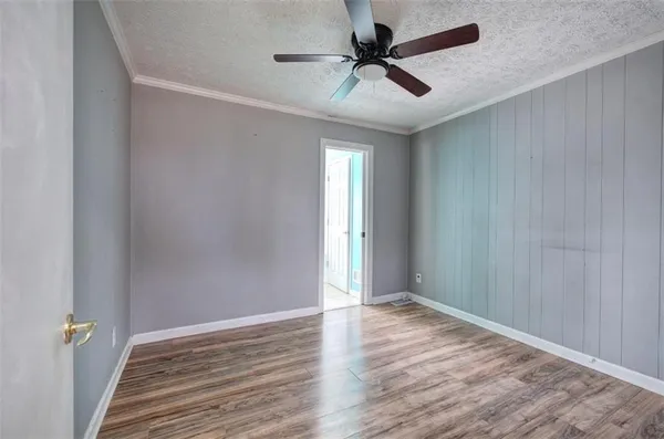 wooden floor in an empty room