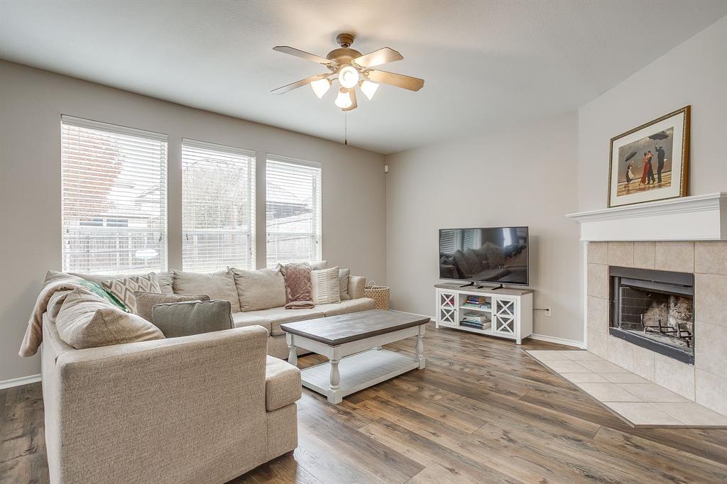 5229 Westheimer Road Fort Worth, TX 76244 - Photo 8 of 29 Living area with a cozy corner fireplace!