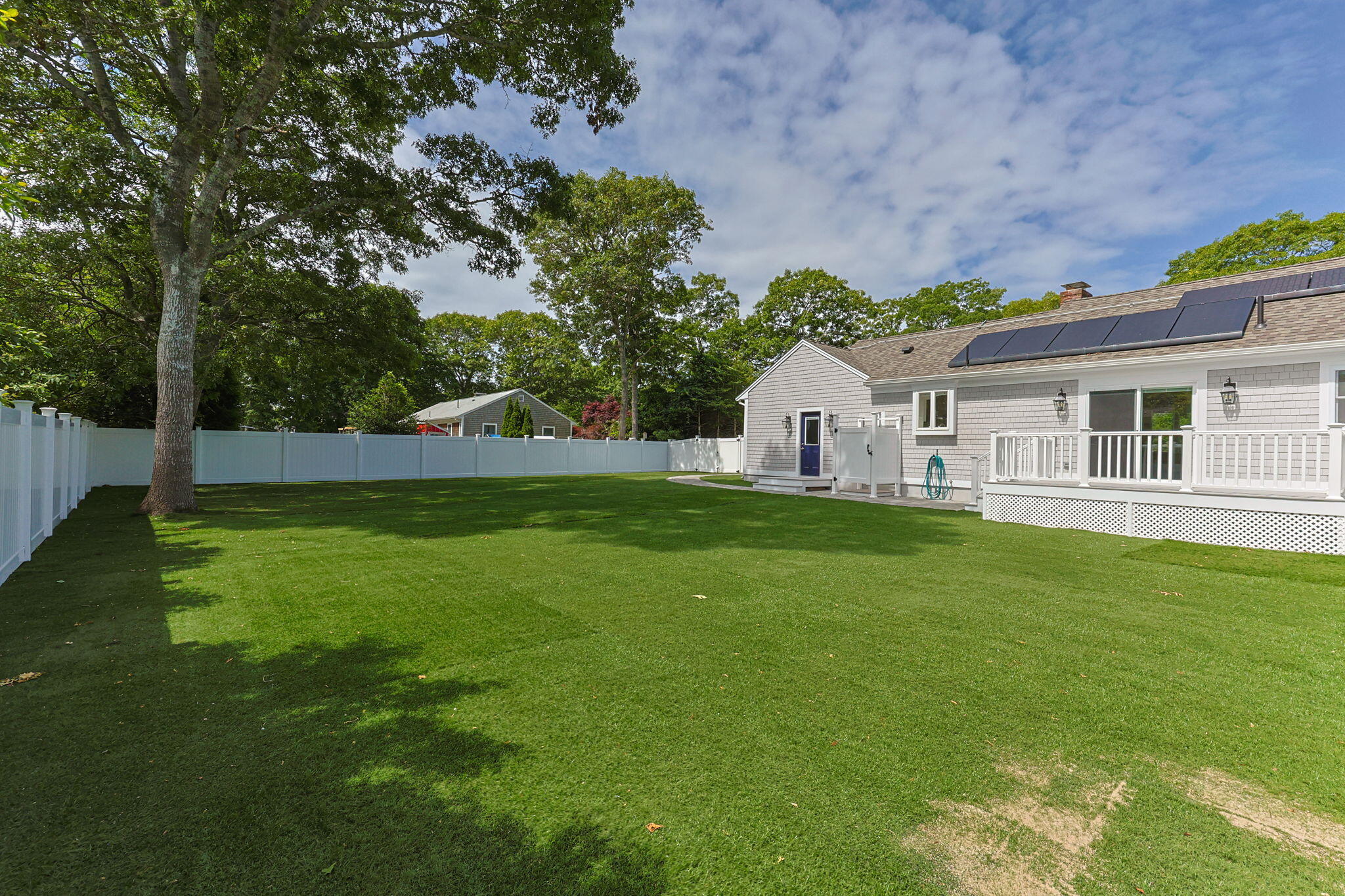 28 Vandermint Lane Hyannis, MA 02601 - Photo 44 of 47 a view of house with backyard and garden