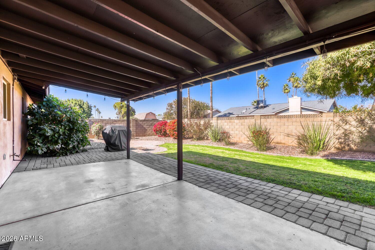 2030 East Colgate Drive Tempe, AZ 85283 - Photo 19 of 20 Large covered porch and yard
