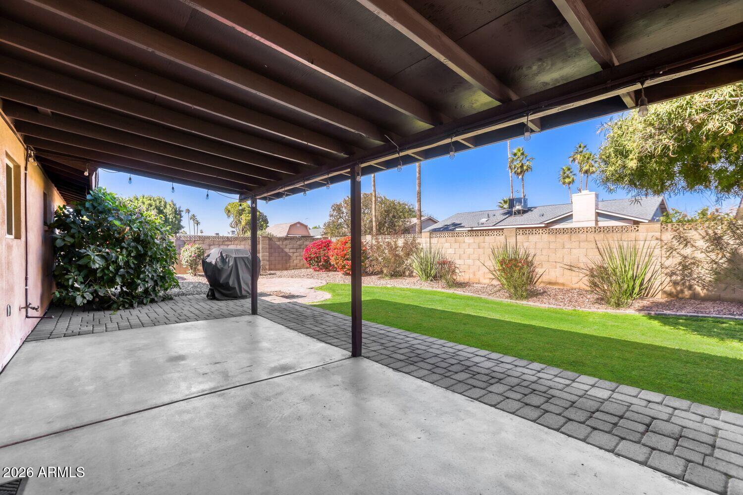 2030 East Colgate Drive Tempe, AZ 85283 - Photo 25 of 26 a view of a backyard of the house