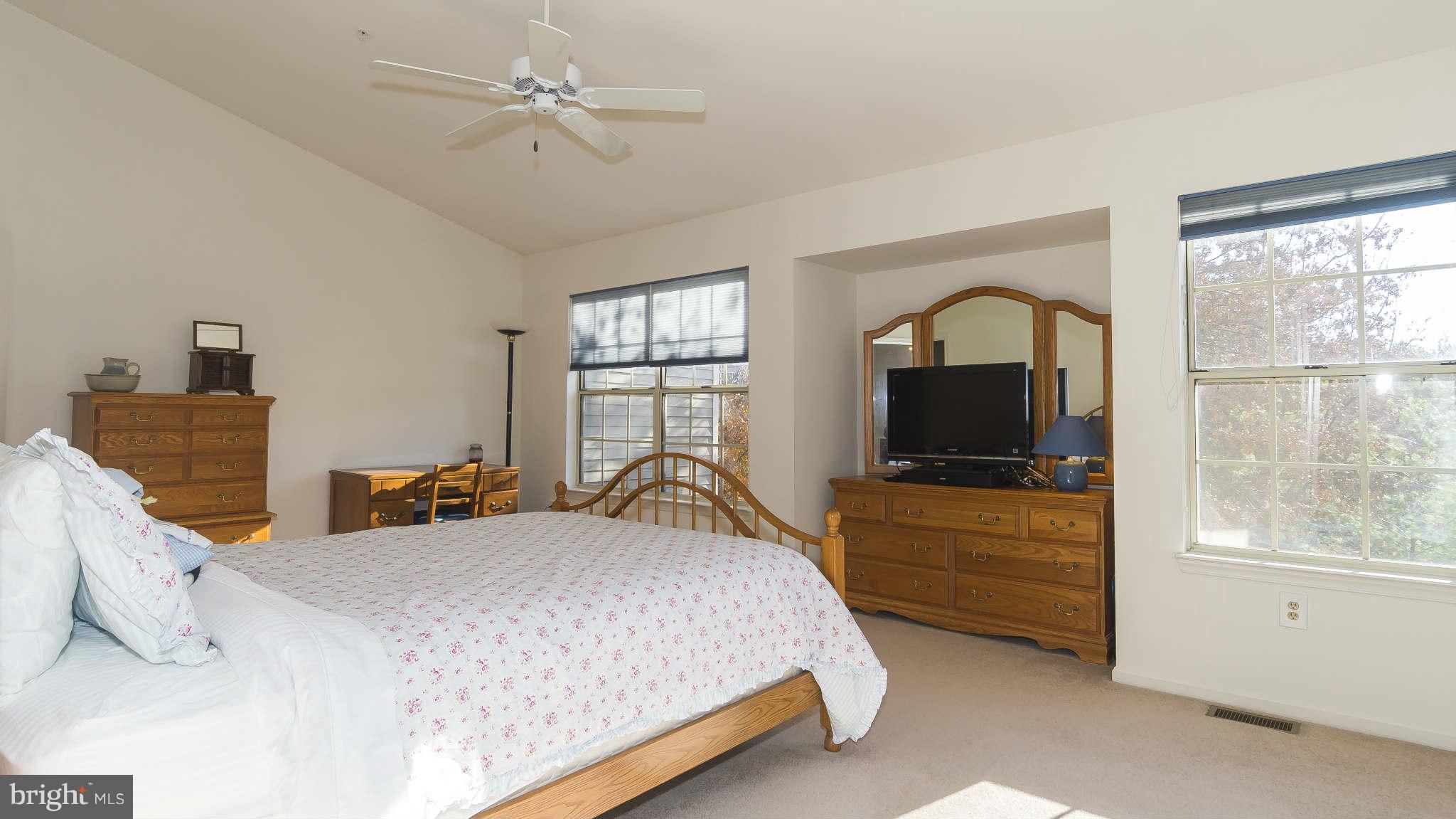 12200 Bare Bush Path Columbia, MD 21044 - Photo 15 of 30 a bedroom with a bed a window and a flat screen television