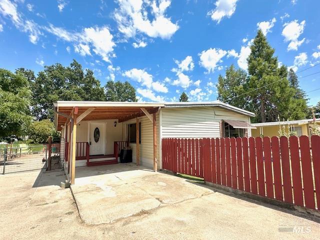 1515 Monroe Street Ukiah, CA 95482 - Photo 1 of 1 a view of a house with a backyard