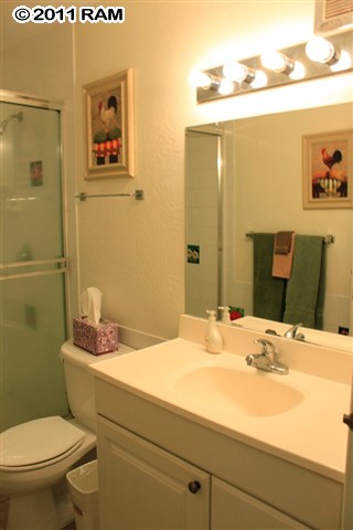 715 South Kihei Road, Unit 226 Kihei, HI 96753 - Photo 14 of 26 a bathroom with a sink a toilet and shower