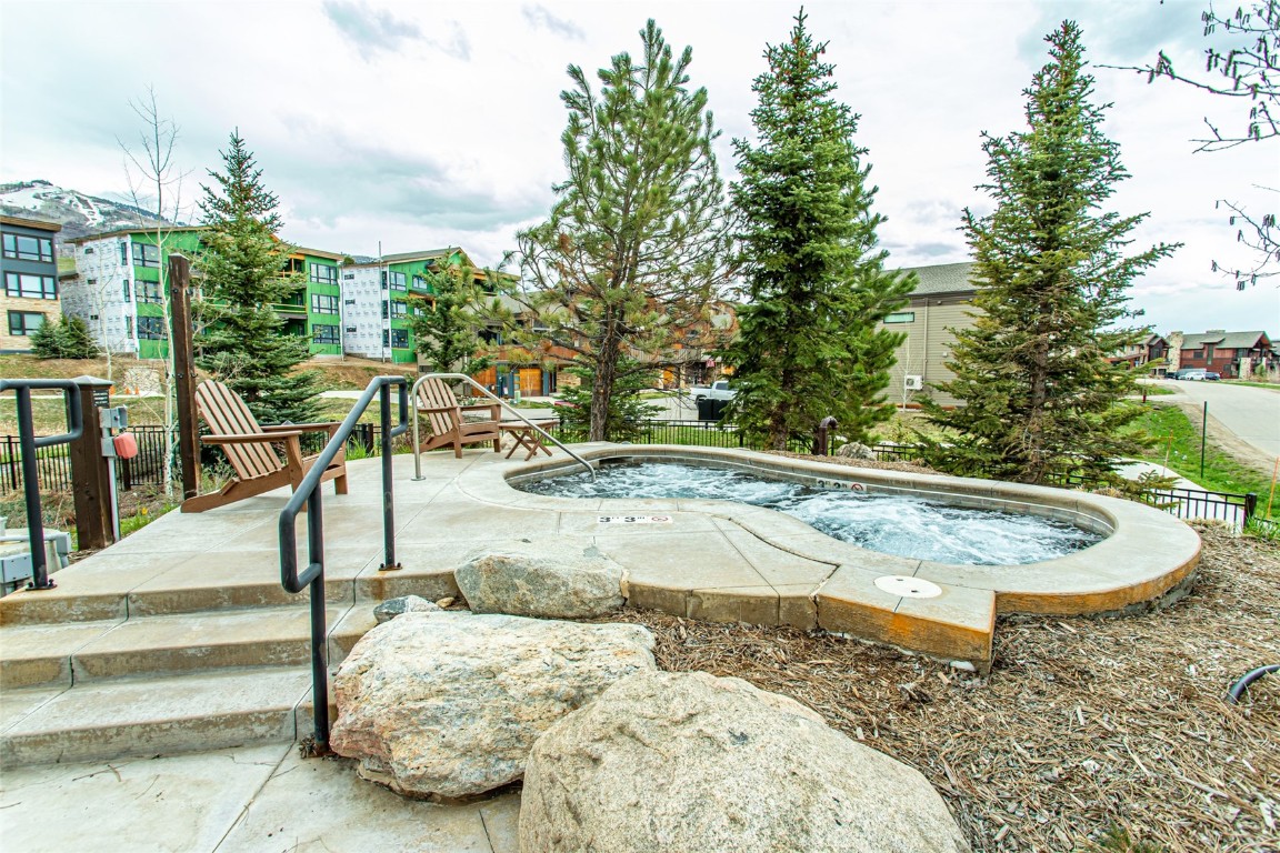 2545 Cattle Kate Circle, Unit 3207 Steamboat Springs, CO 80487 - Photo 29 of 42 a view of a backyard