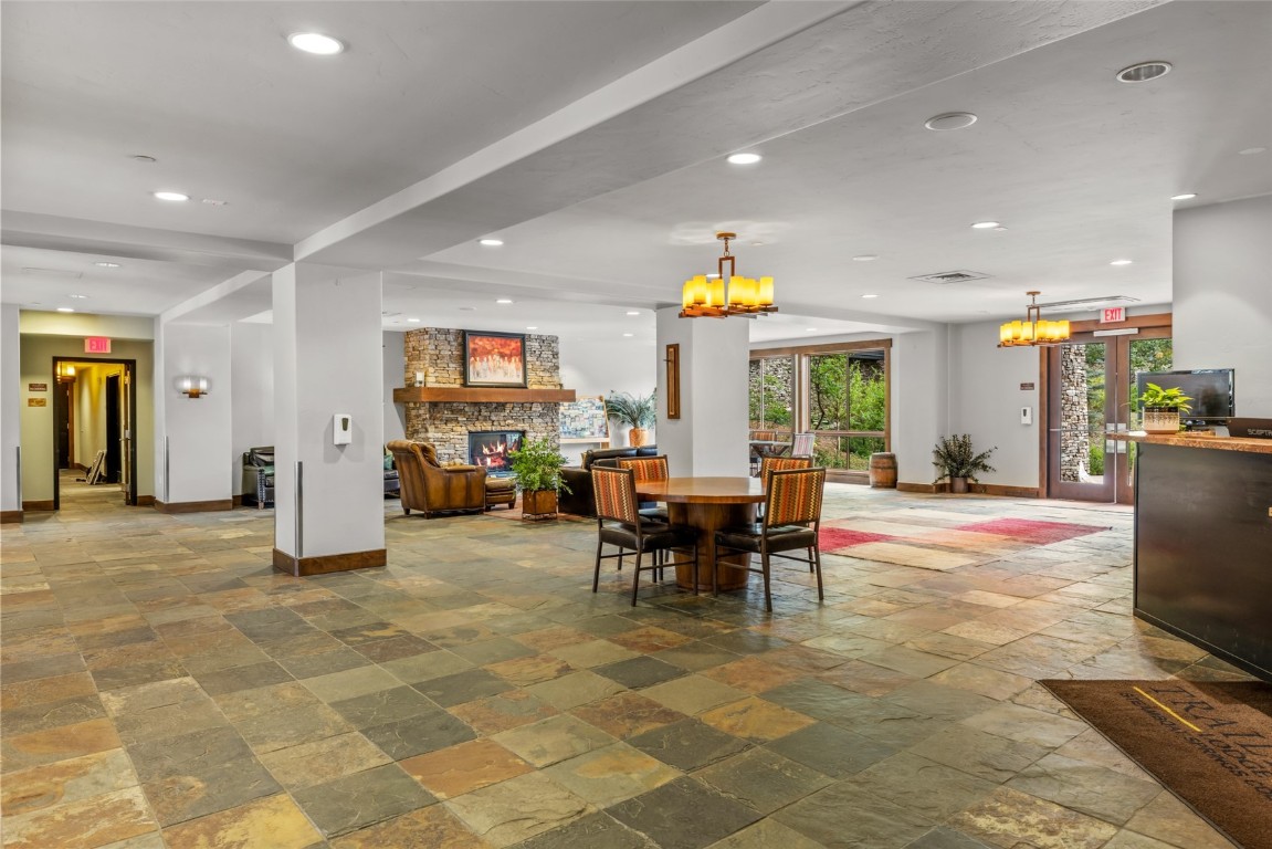 2545 Cattle Kate Circle, Unit 3207 Steamboat Springs, CO 80487 - Photo 35 of 42 a view of a dining area with furniture