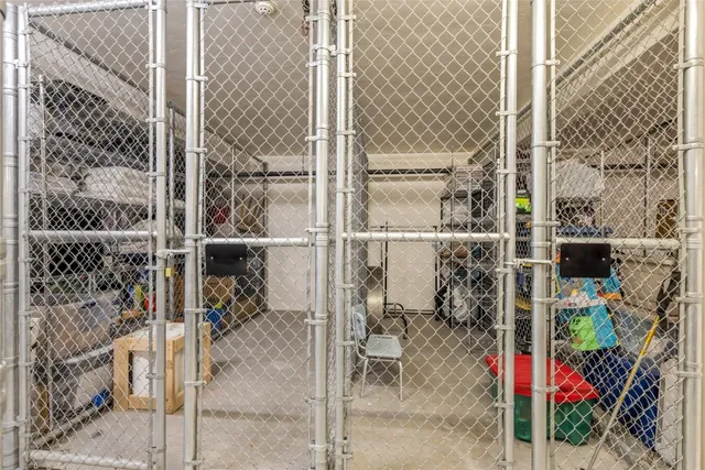 a view of storage and utility room