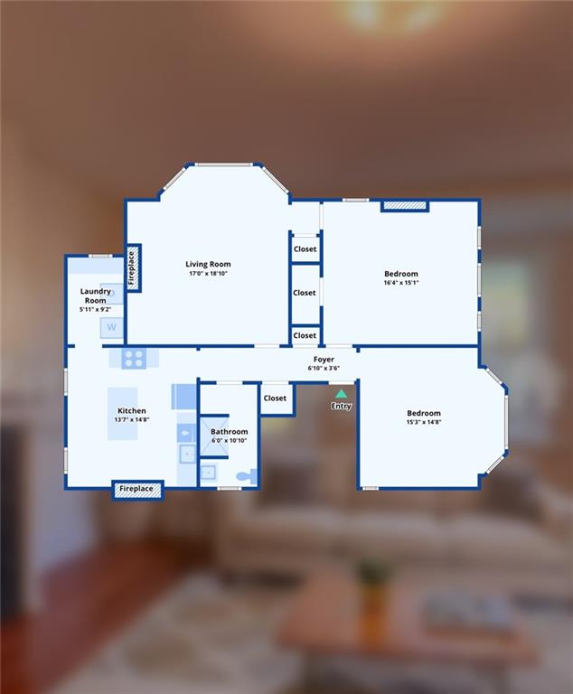 926 Savannah Avenue, Unit 2 Regent Square, PA 15221 - Photo 13 of 13 a view of a wall