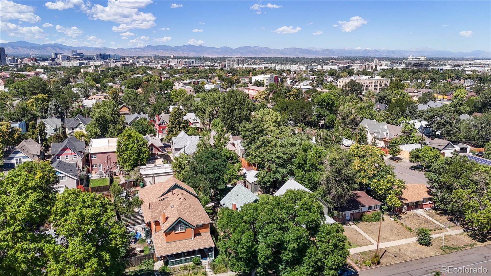 2733 Humboldt Street Denver, CO 80205 - Photo 40 of 40 an aerial view of a city