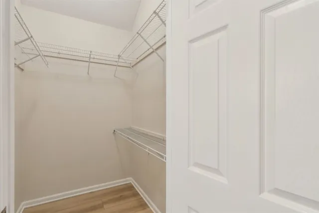 a view of walk in closet