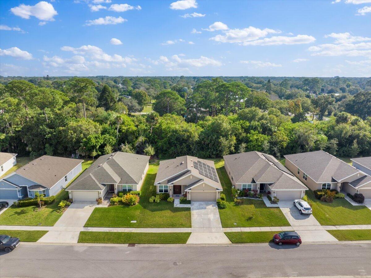 5348 Vespera Street Fort Pierce, FL 34951 - Photo 35 of 39 an aerial view of a house