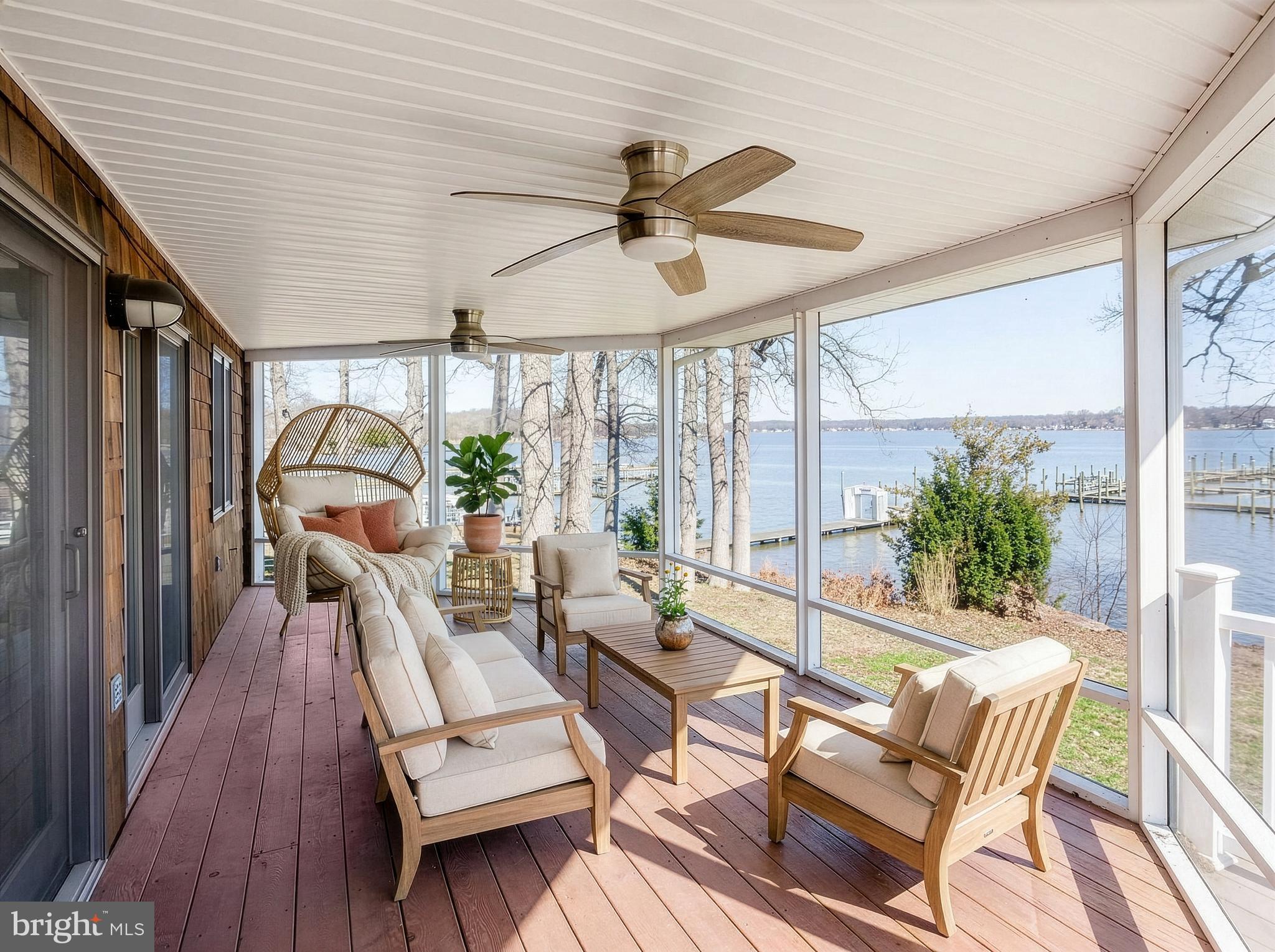 26 Park Lane Elkton, MD 21921 - Photo 3 of 56 Screened-in rear porch (digitally staged)
