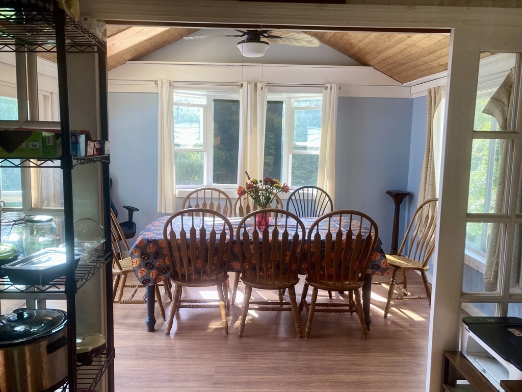 6 Kimball Hill Road Holland, MA 01521 - Photo 3 of 19 a view of a dining room with furniture window and wooden floor