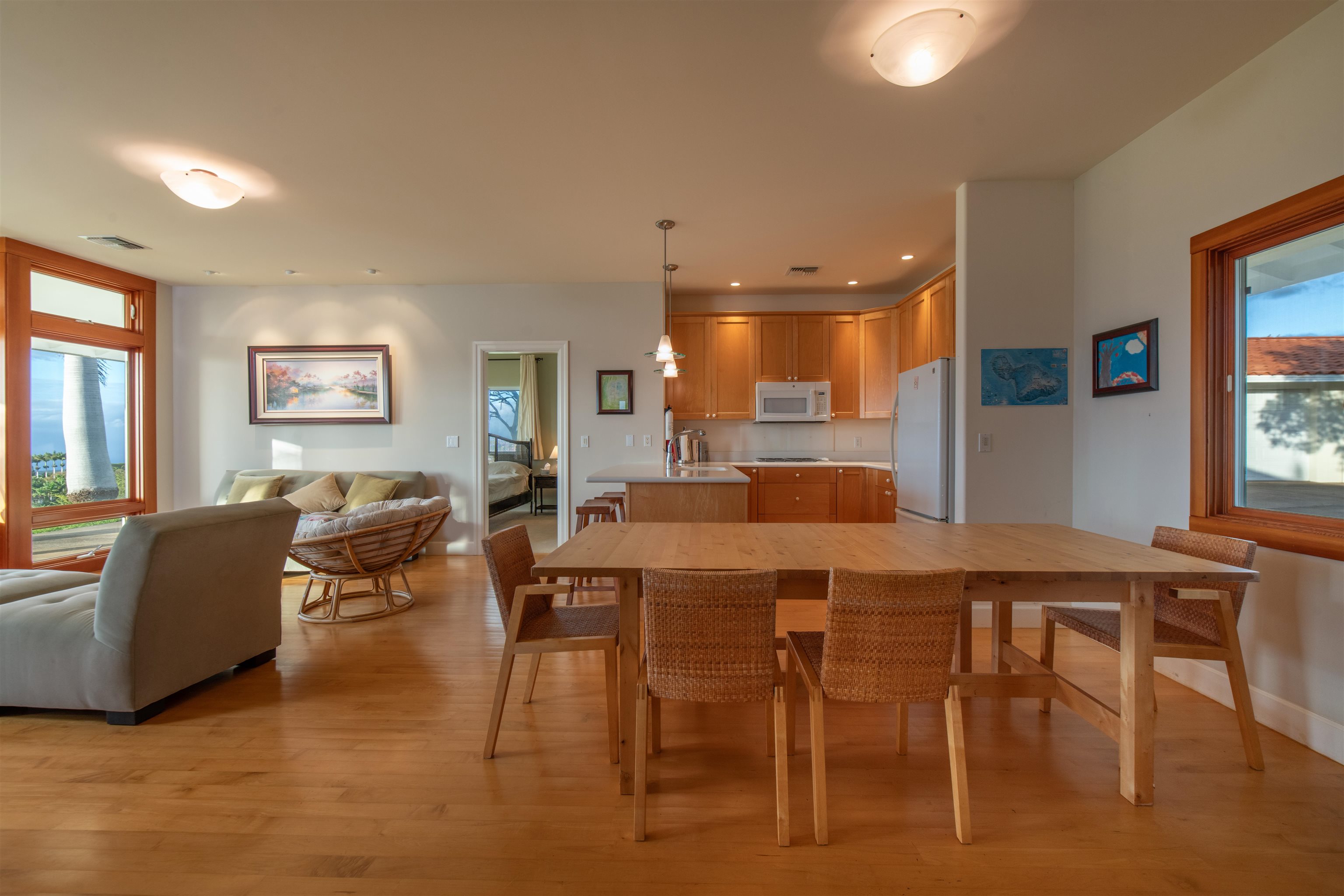 2345 Omaopio Road Kula, HI 96790 - Photo 8 of 23 a view of a dining room with furniture
