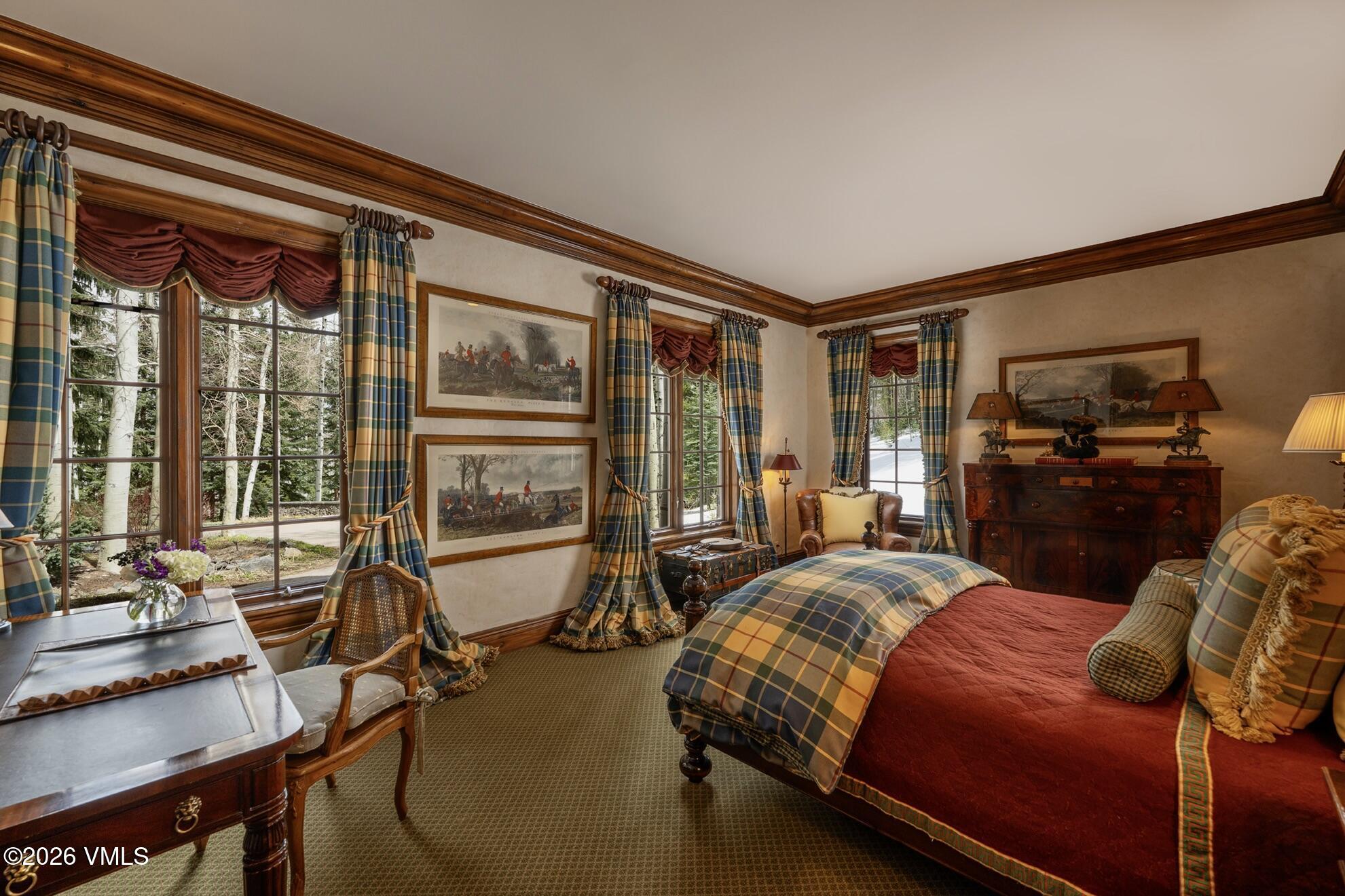 677 Pilgrim Drive Edwards, CO 81632 - Photo 42 of 64 a bed room with a bed and a desk