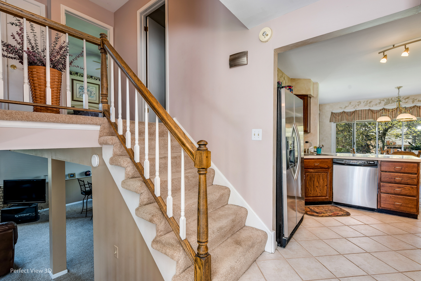 586 Siems Circle Roselle, IL 60172 - Photo 13 of 25 a view of entryway and hall with wooden floor