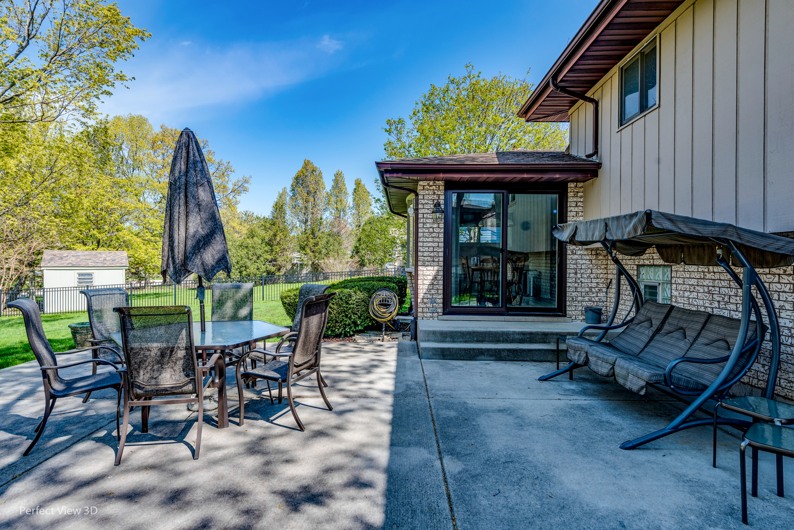 586 Siems Circle Roselle, IL 60172 - Photo 23 of 25 a view of outdoor dining space with a patio