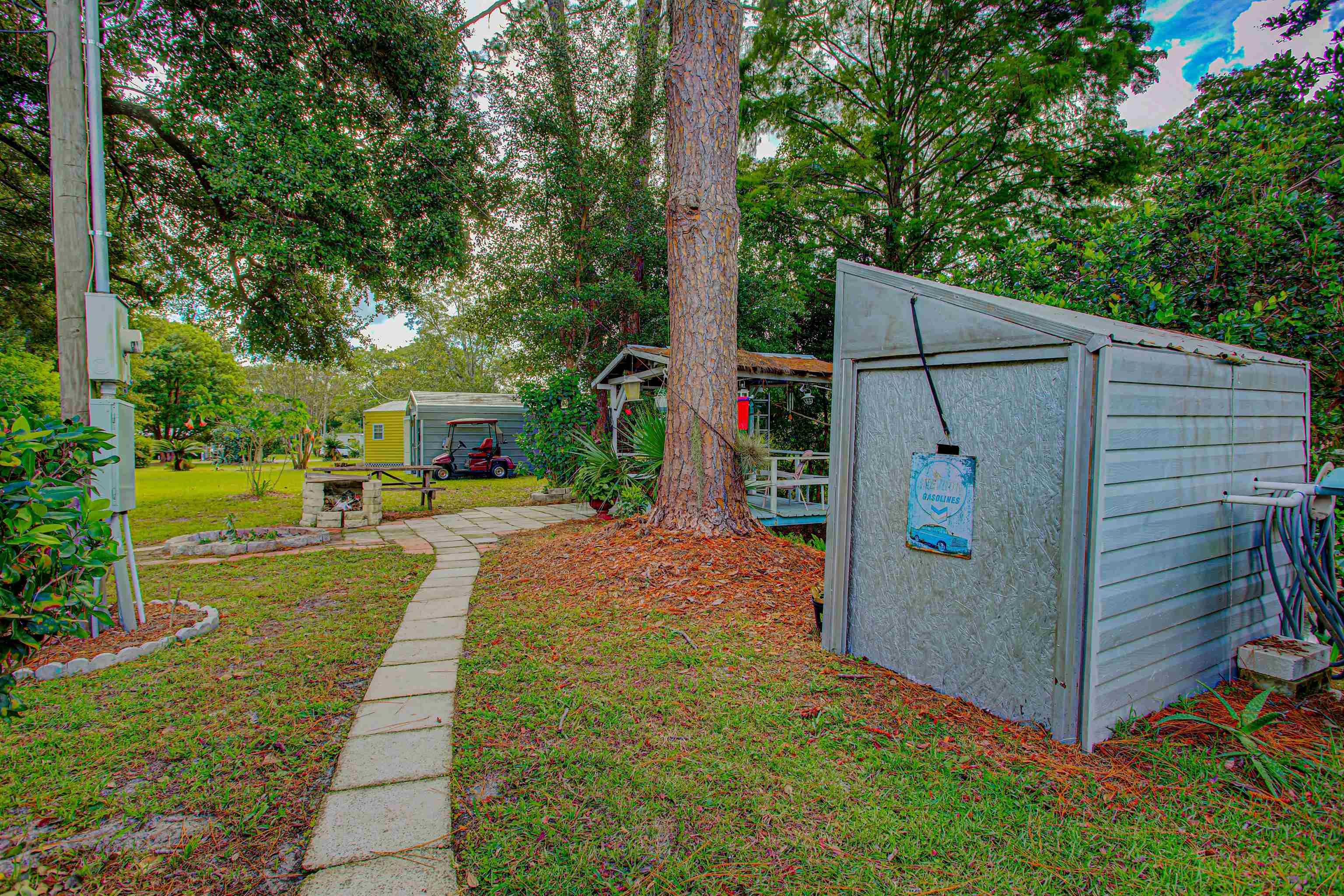 736 San Mateo Road Satsuma, FL 32189 - Photo 36 of 41 a view of a back yard
