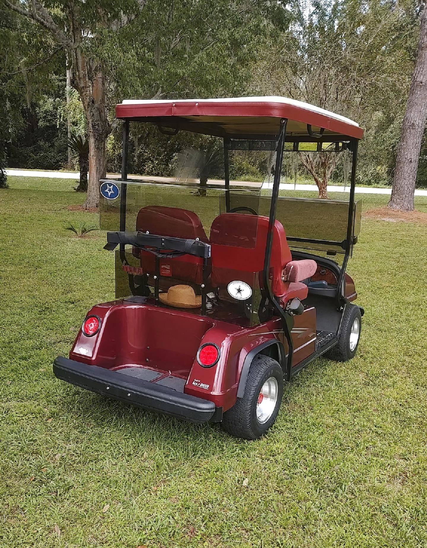 736 San Mateo Road Satsuma, FL 32189 - Photo 38 of 41 a view of a wooden deck with chairs and a yard