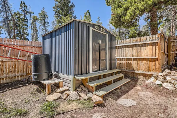 a backyard of a house