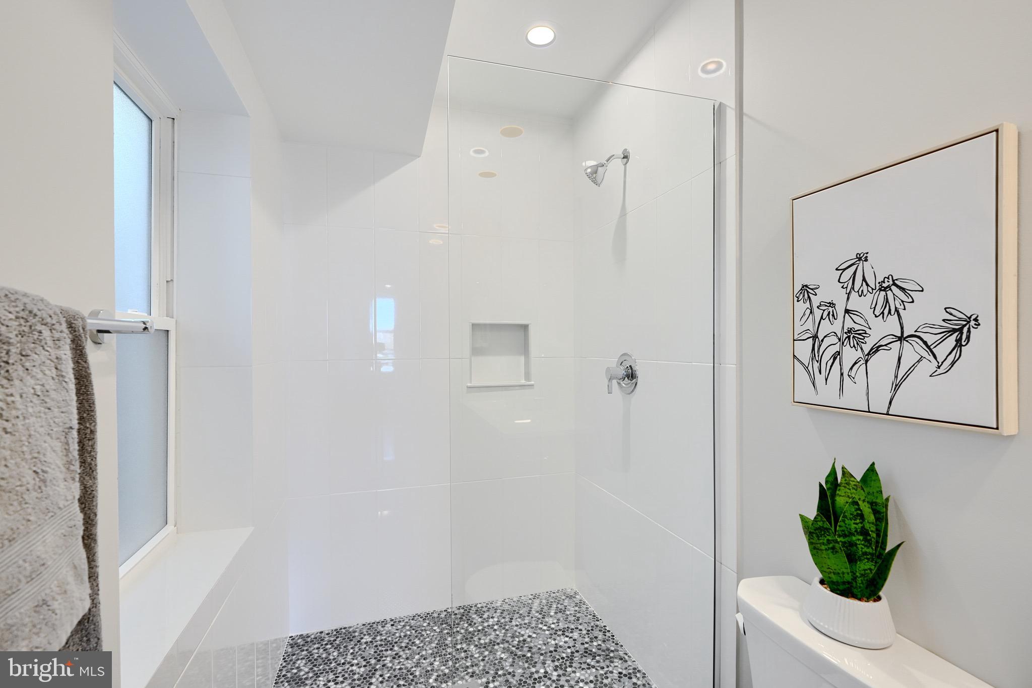 1435 Riverside Avenue Baltimore, MD 21230 - Photo 51 of 78 a bathroom with a shower and a toilet