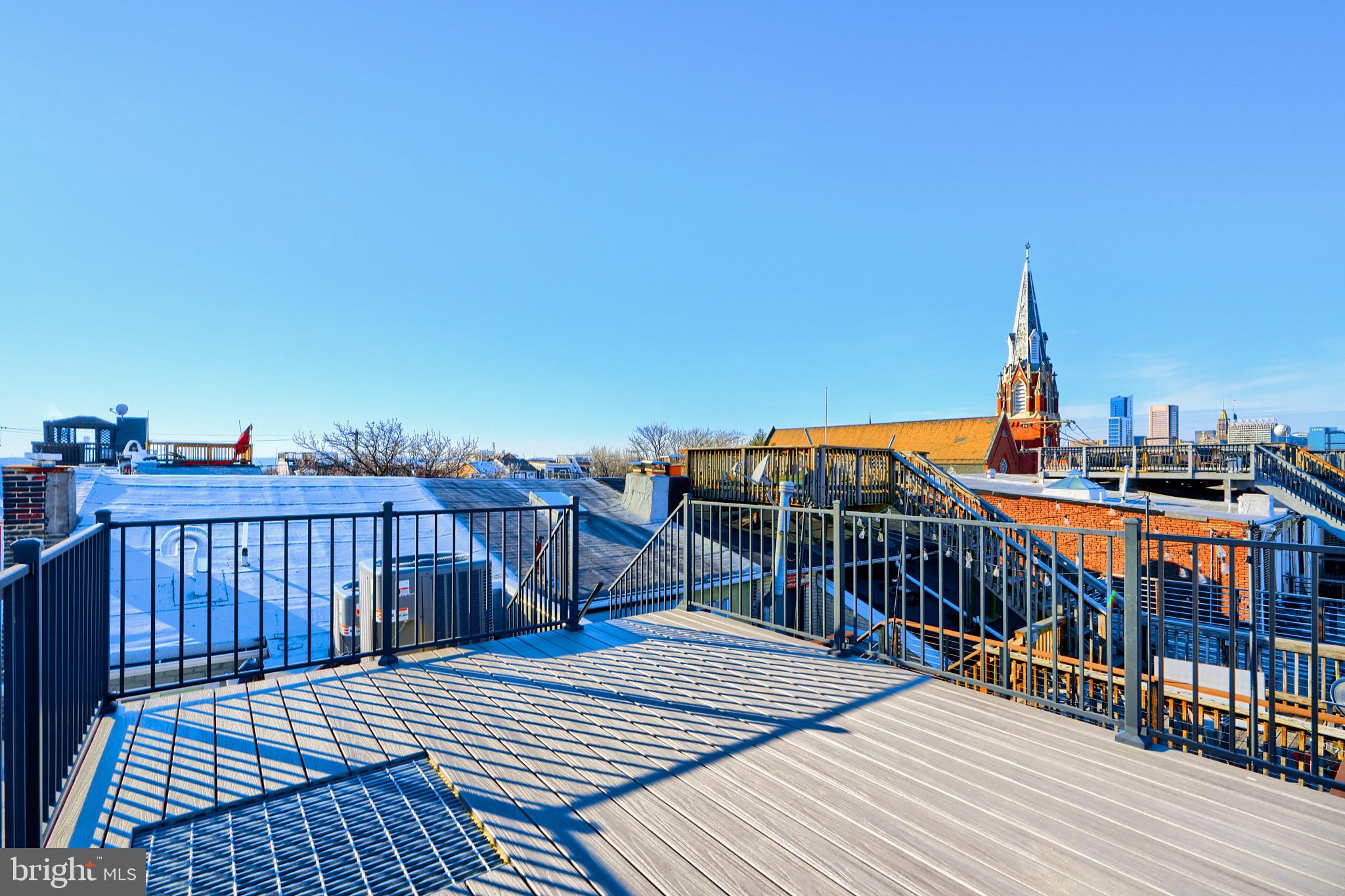 1435 Riverside Avenue Baltimore, MD 21230 - Photo 76 of 78 a view of a roof deck