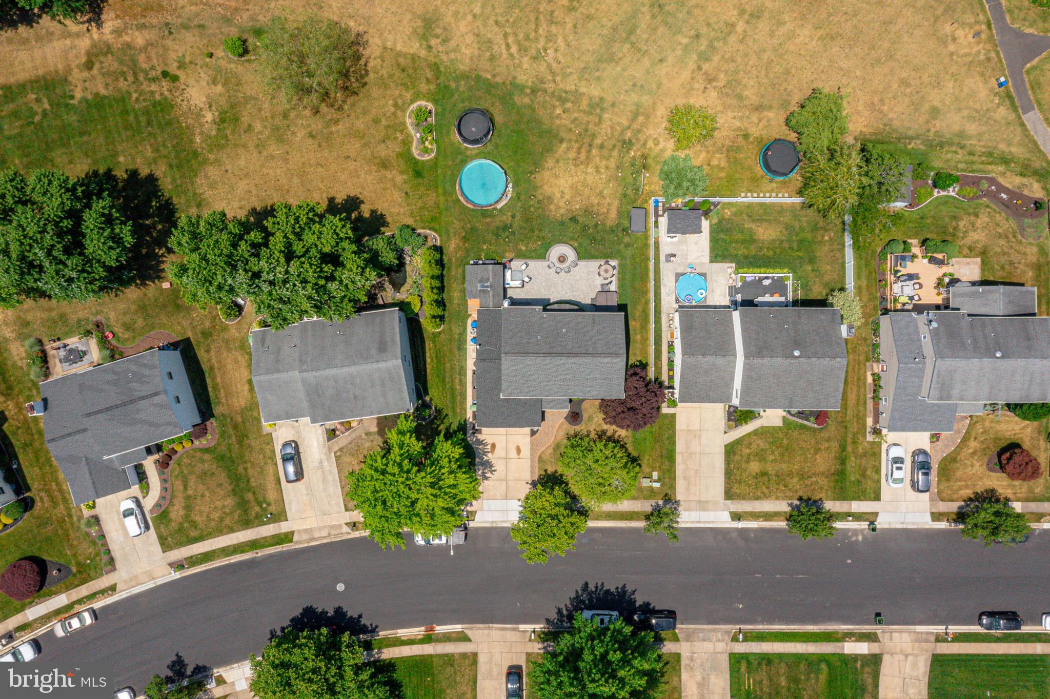 156 Country Farms Road Marlton, NJ 08053 - Photo 69 of 75 an aerial view of residential houses with outdoor space and street view