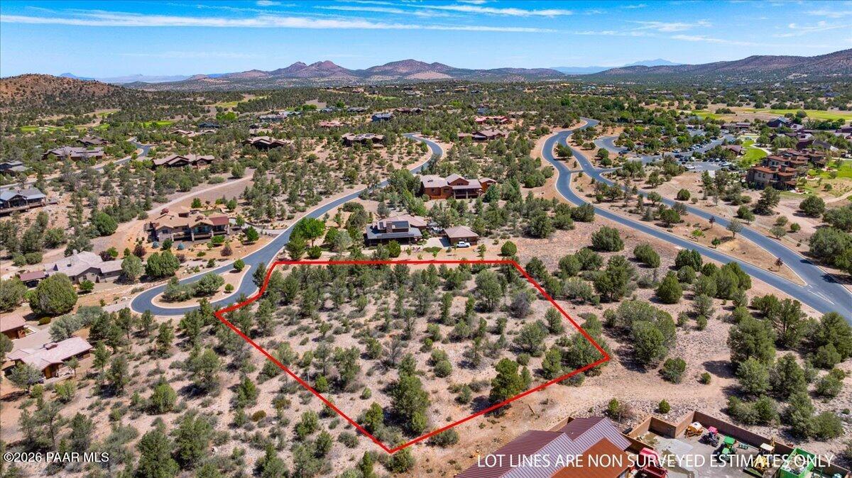 15025 Doubtful Canyon Road Prescott, AZ 86305 - Photo 14 of 24 an aerial view of residential house with outdoor space