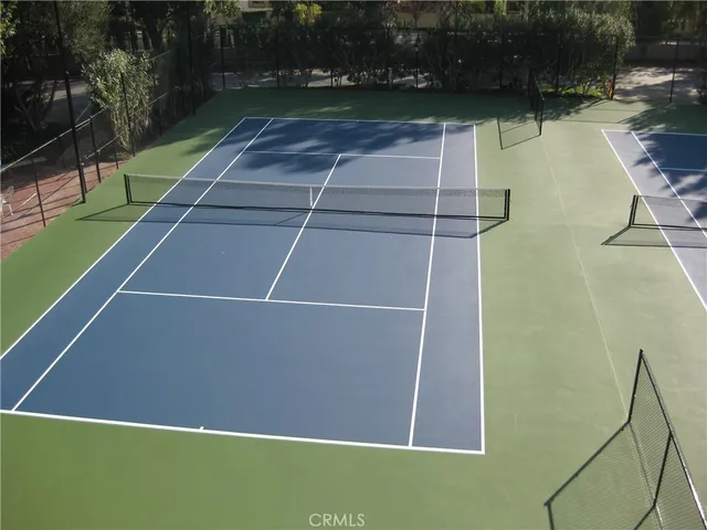 a view of a tennis court