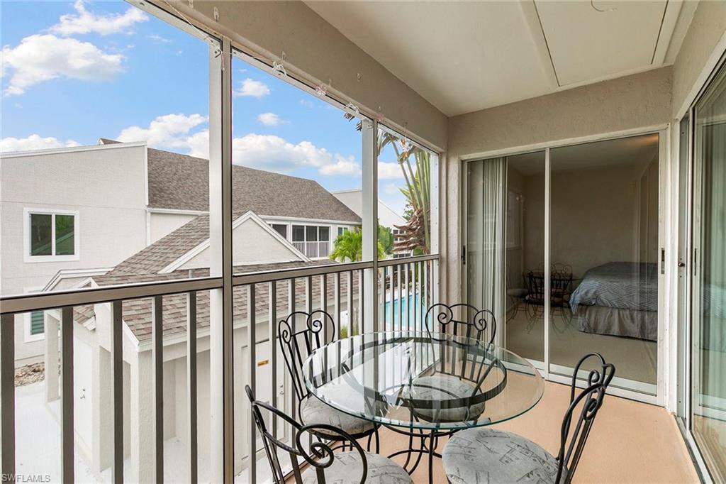2189 San Marco Road, Unit 3201 Marco Island, FL 34145 - Photo 21 of 27 a view of a balcony with chair