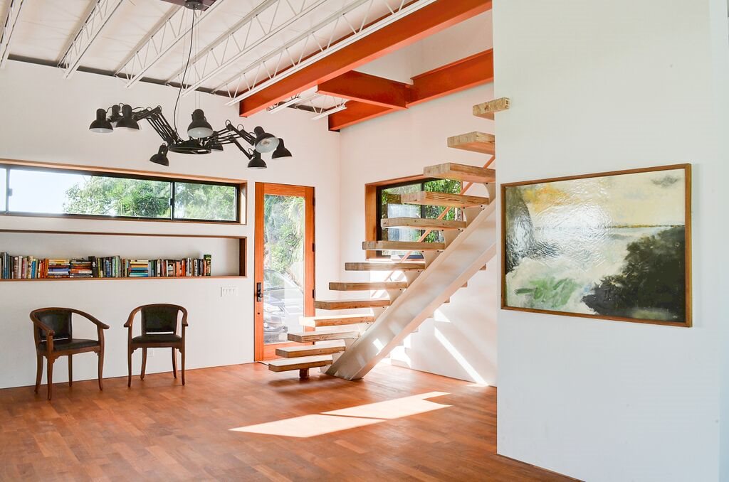 3 Piliwale Road Kula, HI 96790 - Photo 13 of 30 a view of staircase with a table and chairs