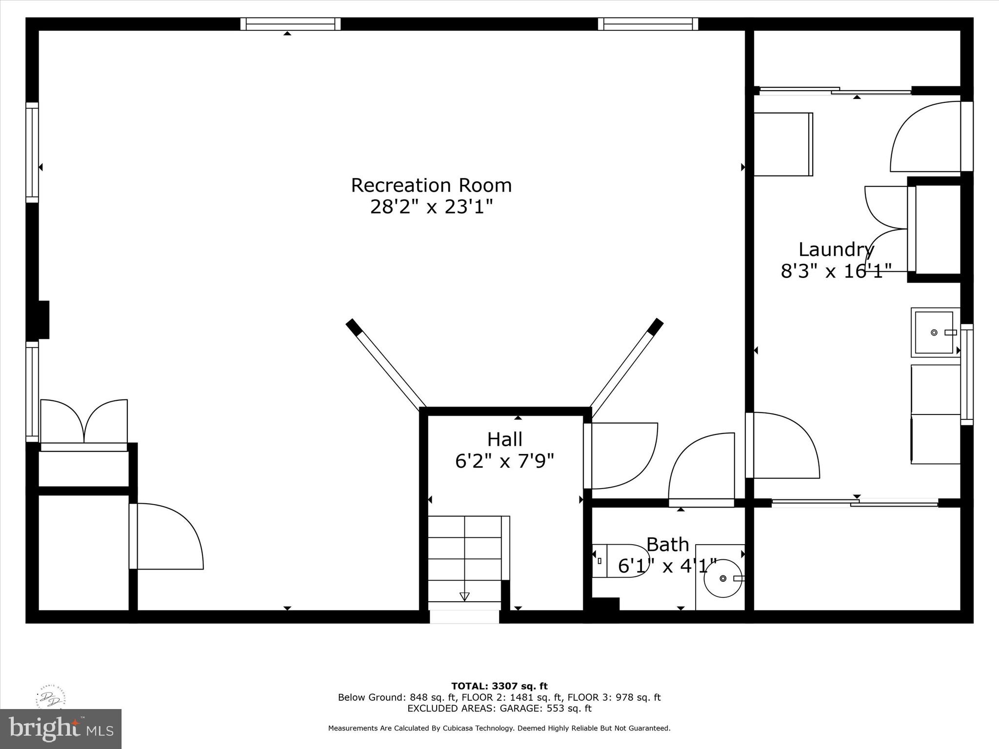 24 Bridleshire Road Newark, DE 19711 - Photo 59 of 59 Lower Level floor plan