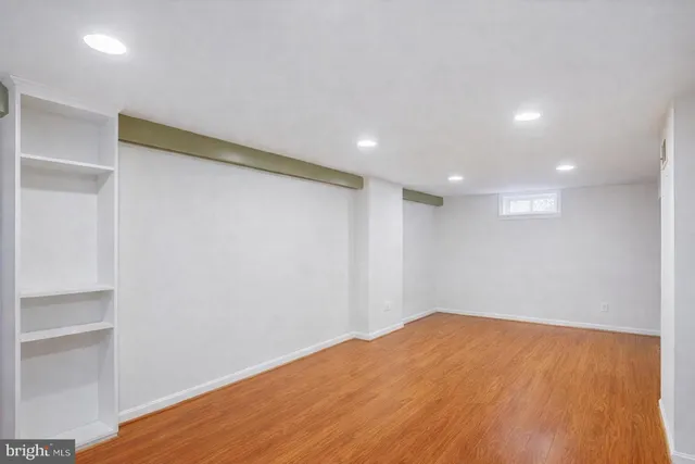 a view of empty room