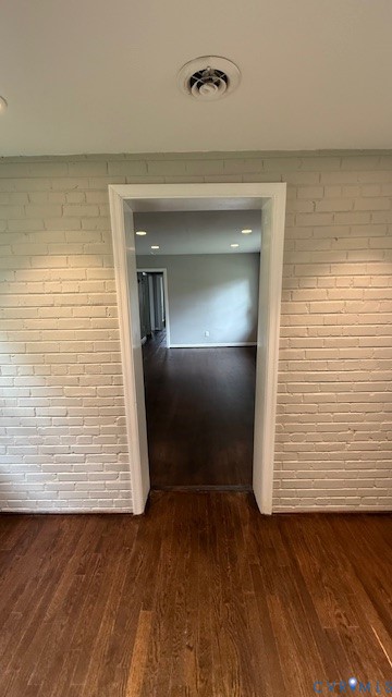 9014 Weldon Drive Henrico, VA 23229 - Photo 11 of 24 a view of a hallway with wooden floor and staircase