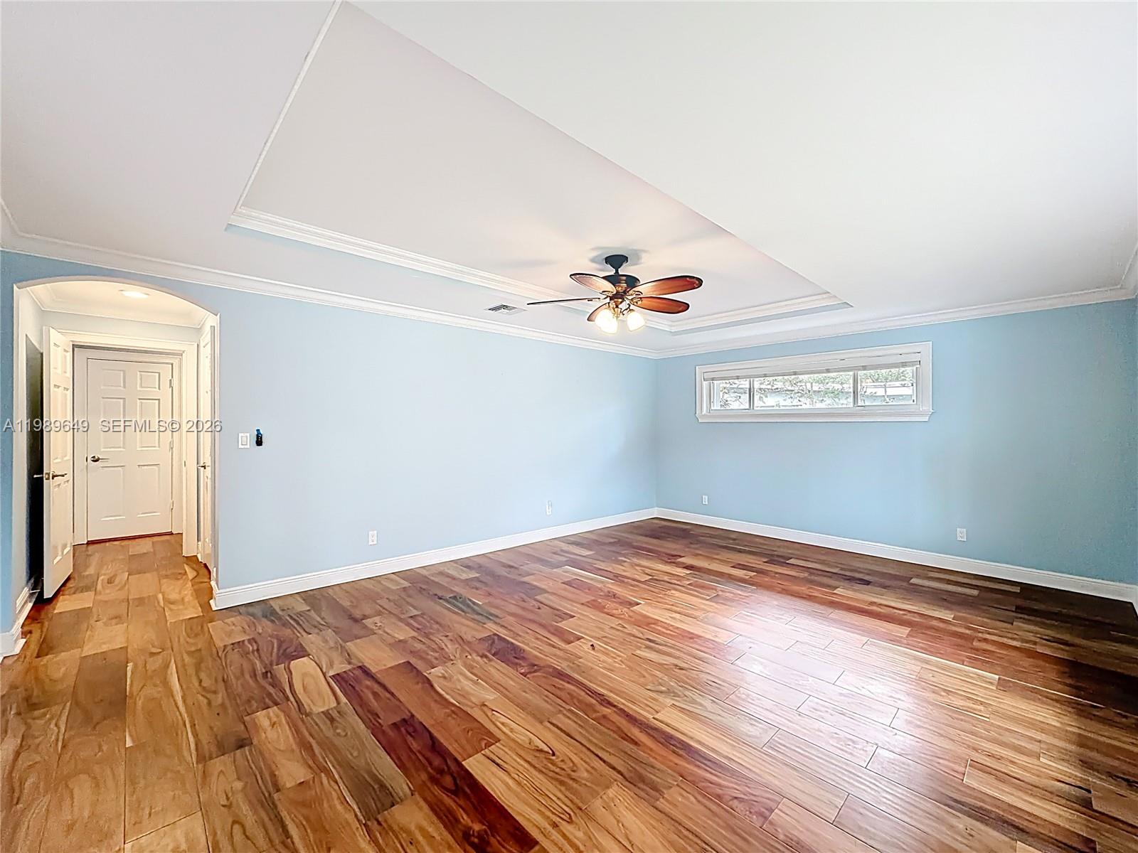 4330 Southwest 7th Street Plantation, FL 33317 - Photo 26 of 57 a view of empty room with wooden floor