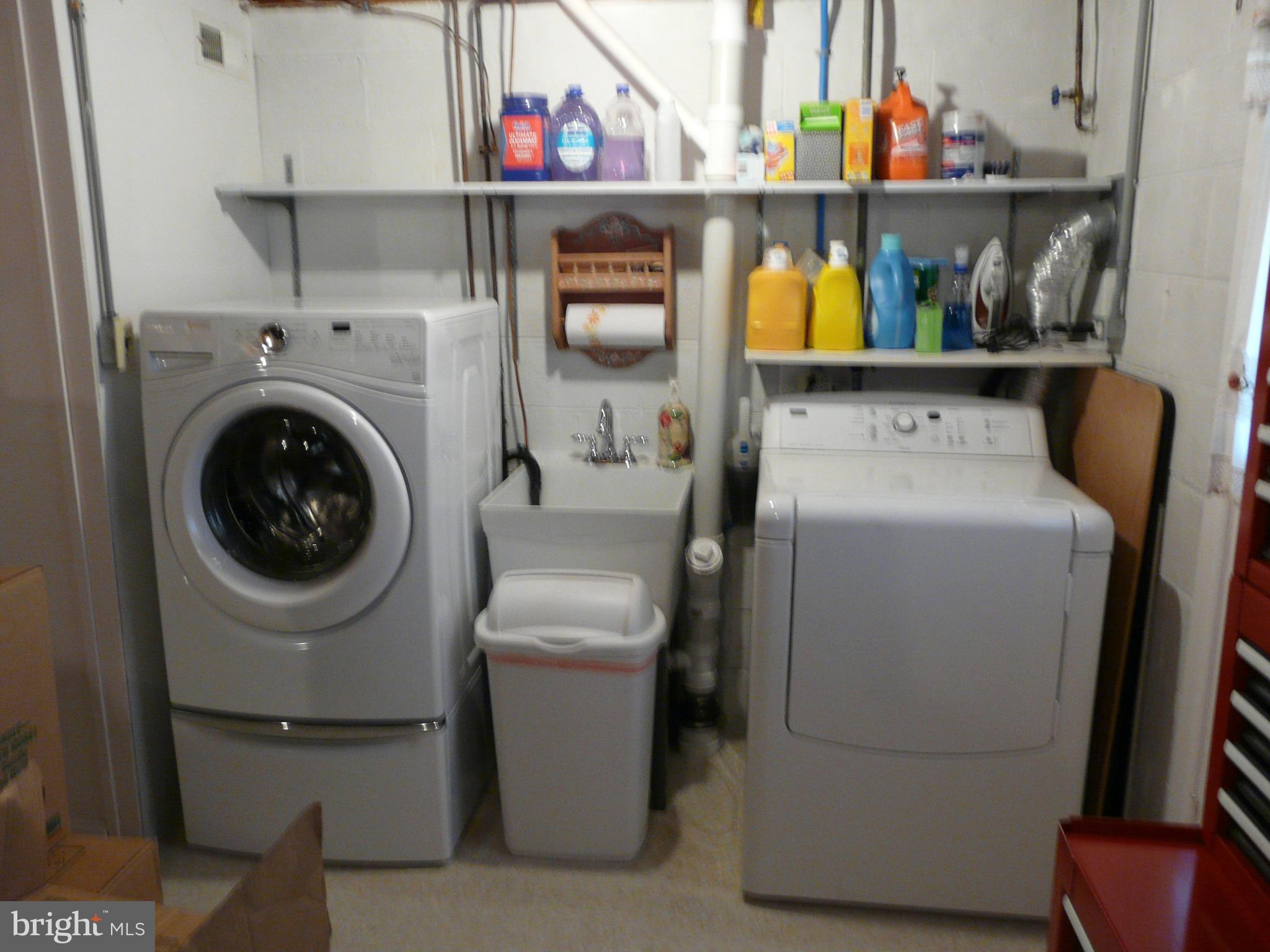 2827 Creston Road Baltimore, MD 21222 - Photo 45 of 47 Washer, Drier and Utility Sink