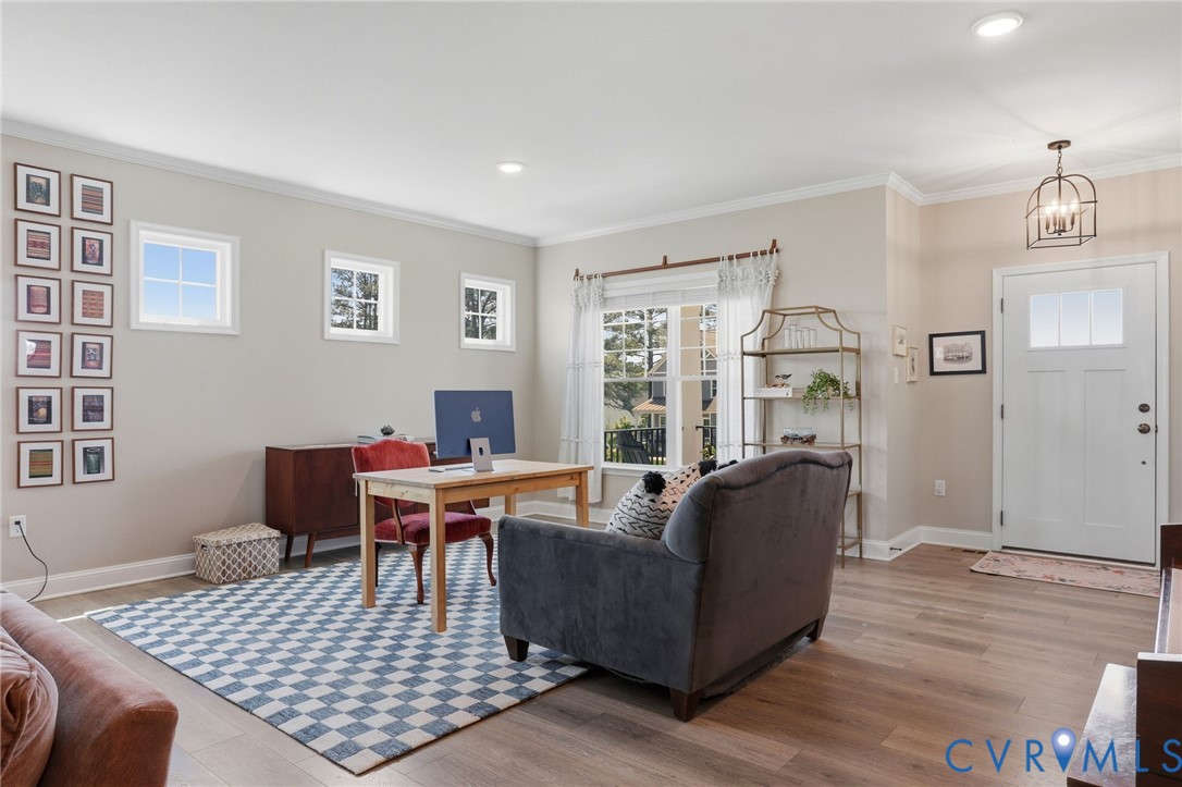 3088 Reed Marsh Drive Goochland, VA 23063 - Photo 16 of 44 Dining area, currently used as sitting/homework ar