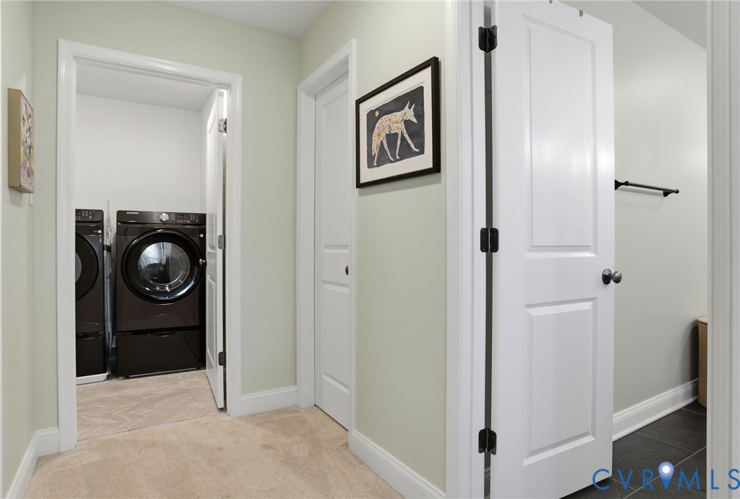 3088 Reed Marsh Drive Goochland, VA 23063 - Photo 26 of 44 Primary bedroom has doors leading to large laundry