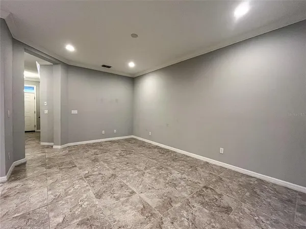 a view of empty room