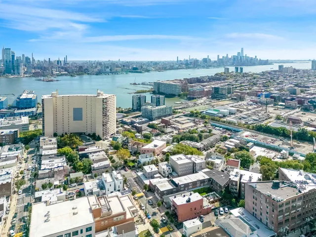 a front view of a building