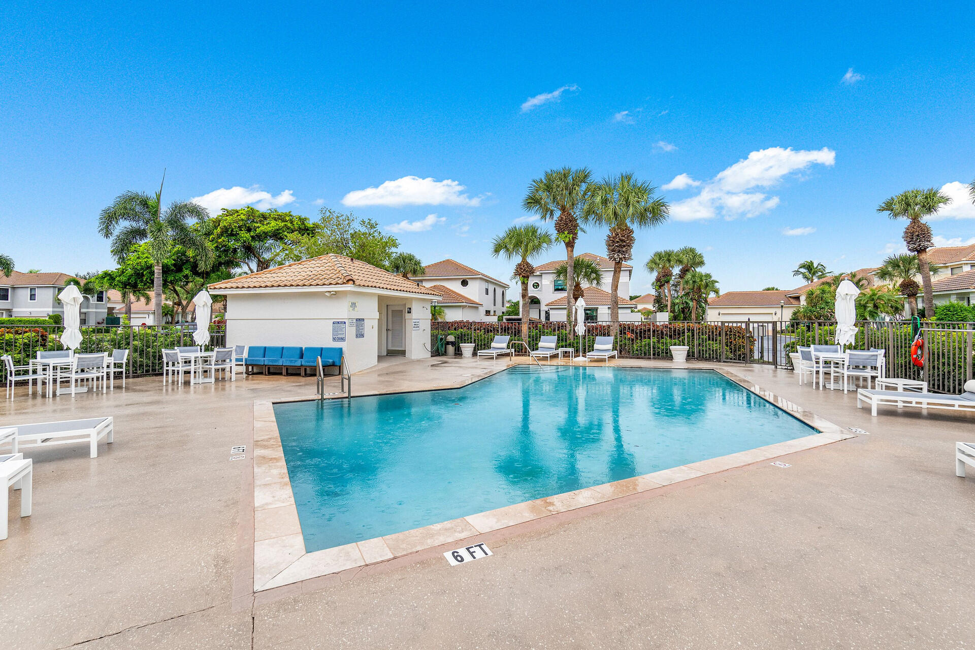 17045 Ryton Lane Boca Raton, FL 33496 - Photo 35 of 55 Hampton Court Pool from Community Pools